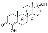羟甲睾酮结构式_145-12-0结构式