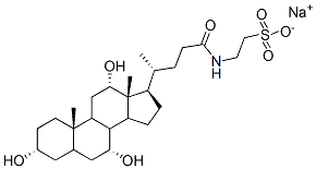 牛磺胆酸钠结构式_145-42-6结构式