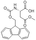 Fmoc-L-天冬氨酸 4-甲酯结构式_145038-53-5结构式