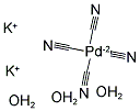 Potassium tetracyanopalladate(ii) trihydrate Structure,14516-46-2Structure