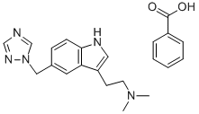 苯甲酸利扎曲坦结构式_145202-66-0结构式