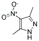 3,5-二甲基-4-硝基吡唑结构式_14531-55-6结构式