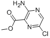 2-Pyrazinecarboxylic acid, 3-amino-6-chloro-, methyl ester Structure,1458-03-3Structure