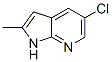 5-氯-2-甲基-1H-吡咯并[2,3-b]吡啶结构式_145934-81-2结构式
