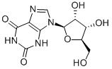 黄嘌呤核苷结构式_146-80-5结构式