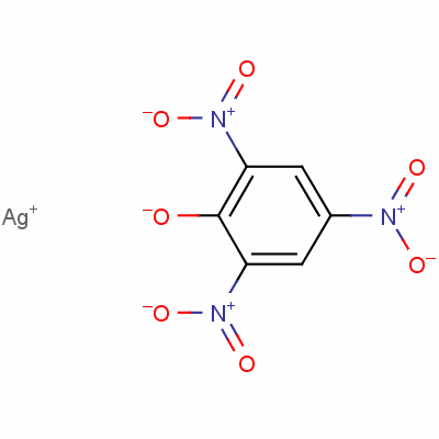 Silver picrate Structure,146-84-9Structure