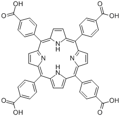 5,10,15,20-四(4-羧基苯基)卟啉结构式_14609-54-2结构式