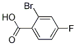 2-溴-4-氟苯甲酸结构式_14632-85-0结构式