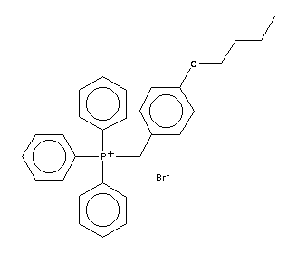 (4-N-butoxybenzyl)triphenylphosphonium bromide Structure,146346-92-1Structure