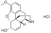 Norcodeine hydrochloride methanol*solution Structure,14648-14-7Structure