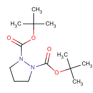 1,2-双叔丁氧羰基四氢吡唑结构式_146605-64-3结构式