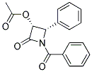 (3R,4S)-1-苯甲酰基-3-乙酰氧基-4-苯基-2-丙内酰胺结构式_146924-93-8结构式