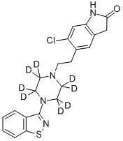 齐拉西酮结构式_146939-27-7结构式