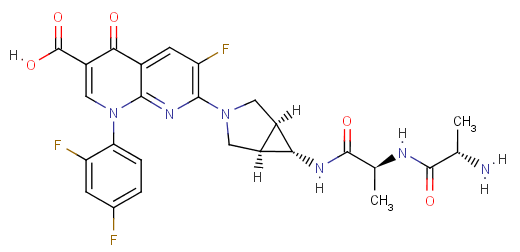 Alatrofloxacin Structure,146961-76-4Structure