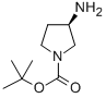 (R)-1-Boc-3-氨基吡咯烷结构式_147081-49-0结构式