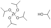 异丙醇锆(Ⅳ)异丙醇加合物结构式_14717-56-7结构式