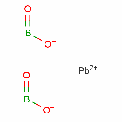 硼酸铅结构式_14720-53-7结构式