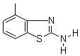 2-氨基-4-甲基苯并噻唑结构式_1477-42-5结构式