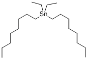 Di-n-octyl diethyltin Structure,14775-13-4Structure