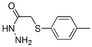 2-[(4-Methylphenyl)thio]acetohydrazide Structure,14776-65-9Structure