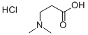 3-(二甲基氨基)丙酸结构式_14788-12-6结构式