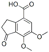 1H-Indene-4-carboxylic acid, 2,3-dihydro-6,7-dimethoxy-1-oxo- Structure,148050-74-2Structure