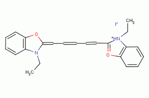 碘化3,3-二乙基氧杂二羰花青结构式_14806-50-9结构式