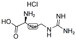 L-a-氨基-g-胍丁酸盐酸盐结构式_1483-00-7结构式