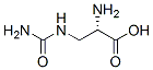 L-脲基丙氨酸结构式_1483-07-4结构式