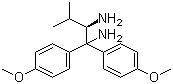 (2S)-(+)-1,1-二(4-甲氧苯基)-3-甲基-1,2-丁二胺结构式_148369-91-9结构式