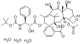 三水多烯紫杉醇结构式_148408-66-6结构式