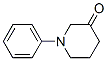1-苯基哌啶-3-酮结构式_148494-90-0结构式