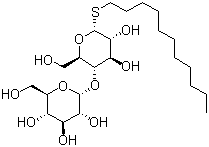 十一烷基-β-D-硫代麦芽糖苷结构式_148565-57-5结构式