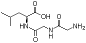 甘氨酰-甘氨酰-L-亮氨酸结构式_14857-82-0结构式