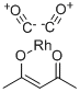二羰基乙酰丙酮铑(I)结构式_14874-82-9结构式