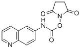 6-氨基喹啉基-N-羟基琥珀酰亚胺基氨基甲酸酯类结构式_148757-94-2结构式