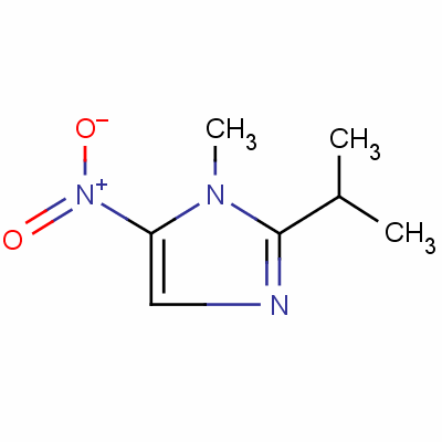异丙硝唑结构式_14885-29-1结构式