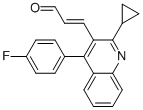 (E)-3-[2-环丙基-4-(4-氟苯基)-3-喹啉-2-丙烯醛结构式_148901-68-2结构式