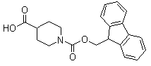 Fmoc-哌啶-4-甲酸结构式_148928-15-8结构式