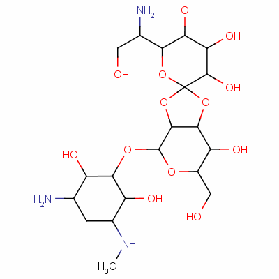 越霉素结构式_14918-35-5结构式