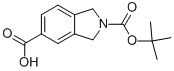 2-(Tert-butoxycarbonyl)isoindoline-5-carboxylic acid Structure,149353-71-9Structure