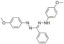 1,5-双(4-甲氧基苯基)-3-苯基甲暨结构式_14936-32-4结构式