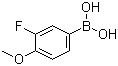 3-氟-4-甲氧基苯硼酸结构式_149507-26-6结构式