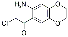 1-(7-氨基-2,3-二氢-苯并[1,4]二噁英-6-基)-2-氯乙酮结构式_149809-31-4结构式