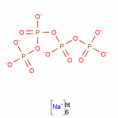 四磷酸六钠盐结构式_14986-84-6结构式
