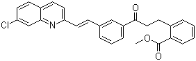 (E)-2-[3-[3-[2-(7-氯-2-喹啉基)乙烯基]苯基]-3-氧代丙基]苯甲酸甲酯结构式_149968-11-6结构式