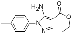 5-氨基-1-(4-甲基苯基)-1H-吡唑-4-羧酸乙酯结构式_15001-11-3结构式