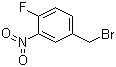 4-Fluoro-3-nitrobenzyl bromide Structure,15017-52-4Structure