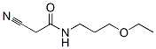2-氰基-N-(3-乙氧基丙基)-乙酰胺结构式_15029-47-7结构式