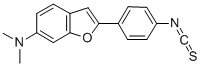 N-(4-(6-二甲基氨基-2-苯并呋喃)苯基)异硫氰酸结构式_150321-87-2结构式